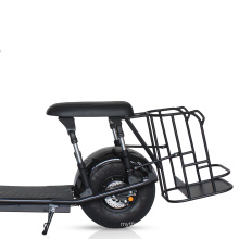Suzhou dynavolt 2 wheel citycoco electric scooter with golf bag rack